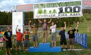 2010 Breckenridge 100 podium